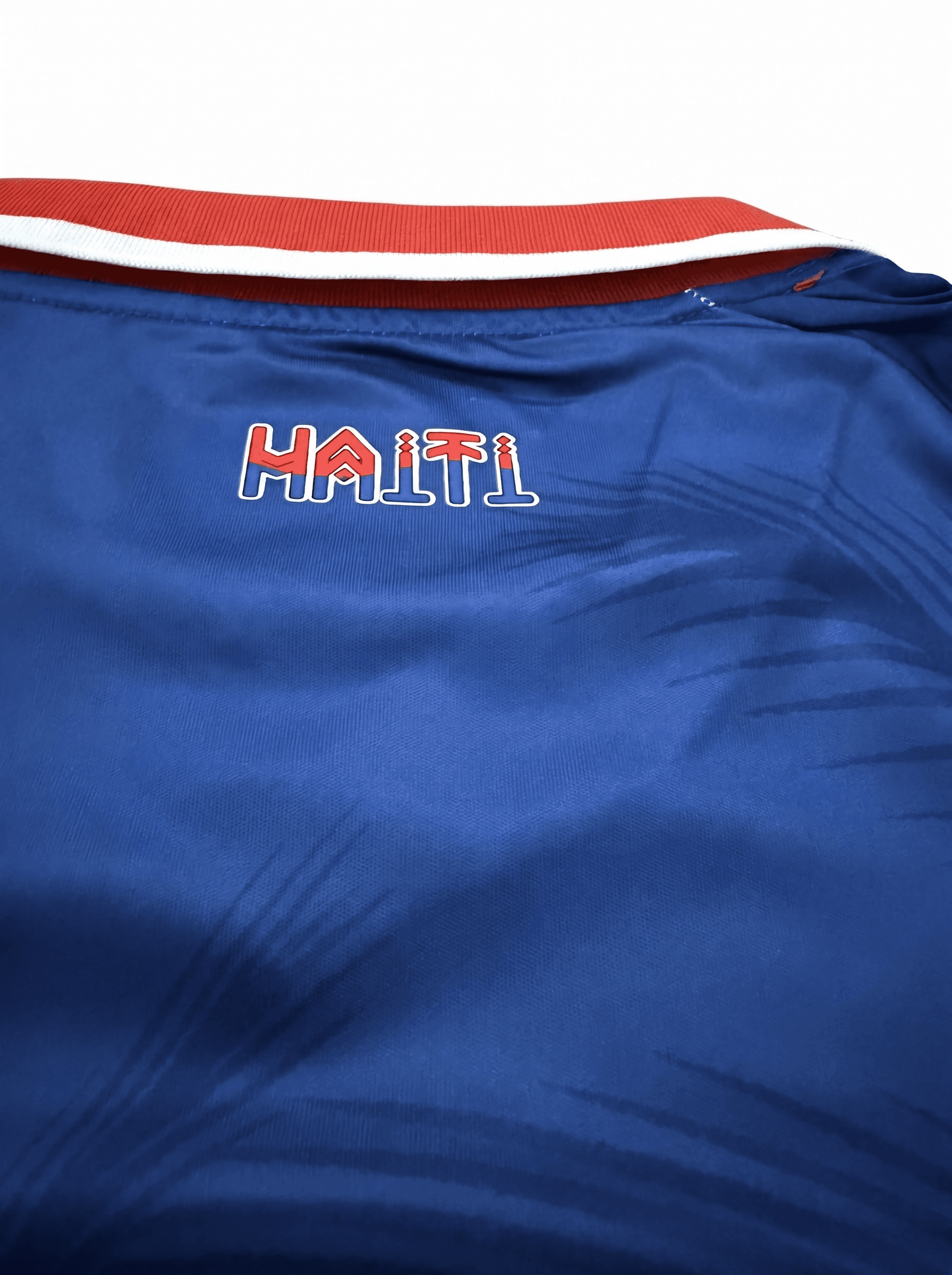 Haiti National Team World Cup Polo Jersey 2026 — Blue - Back