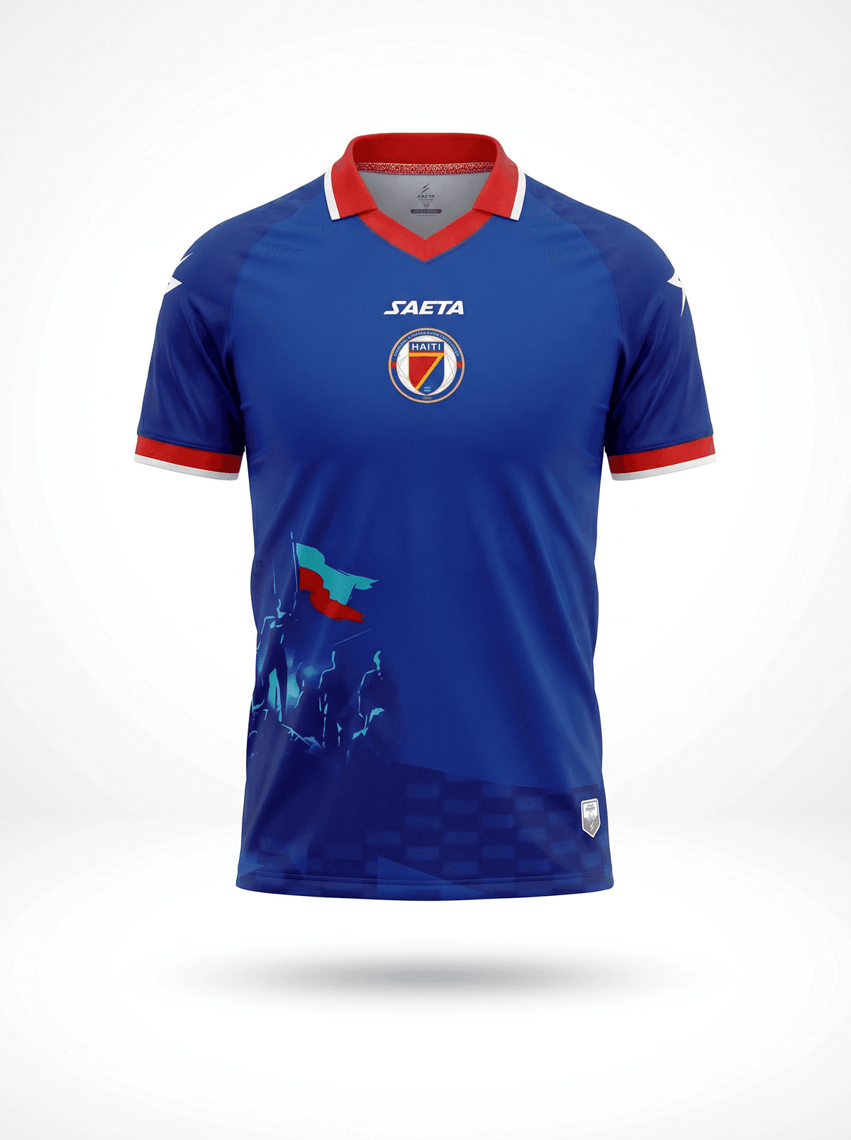 Haiti National Team World Cup Polo Jersey 2026 — Blue