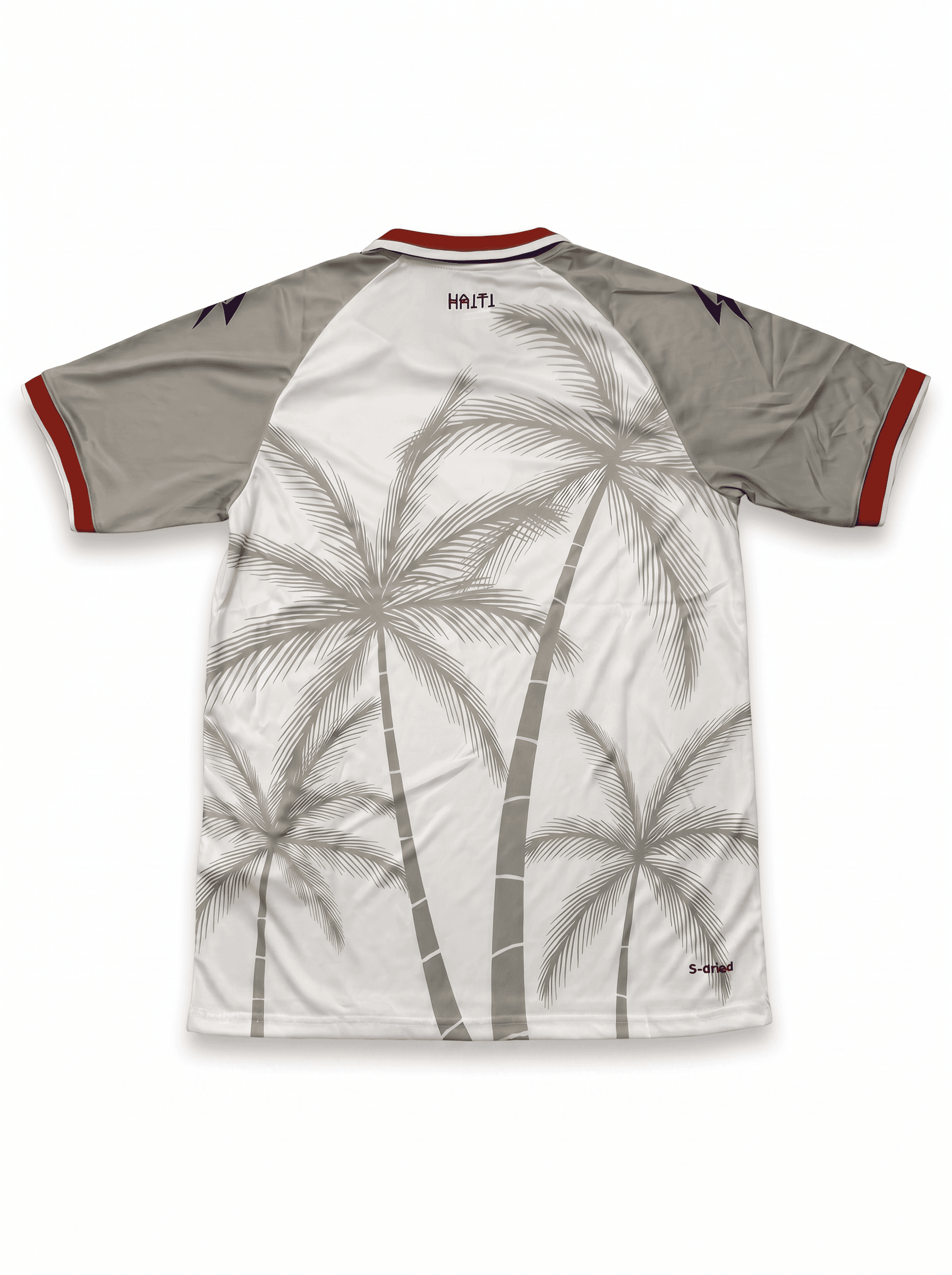 Haiti National Team World Cup Polo Jersey 2026 — White - Back